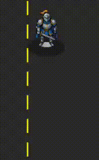 knight walking 2