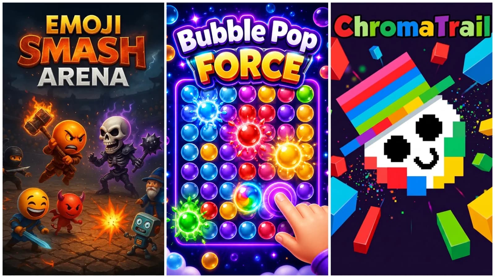 A gallery of standout games from a recent Astrocade game jam