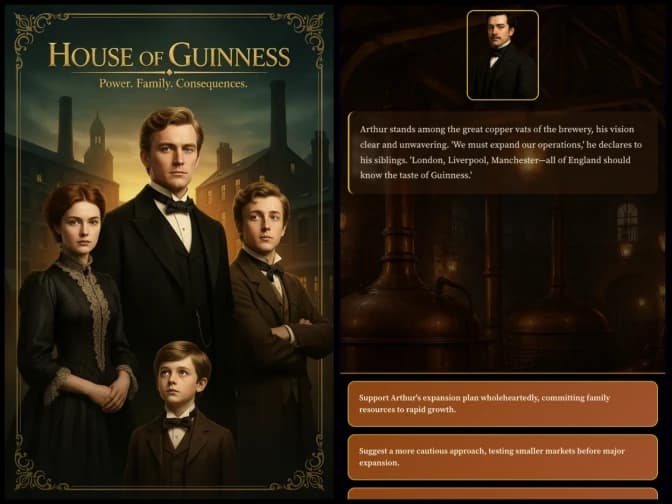 House of Guinness Storytelling Game