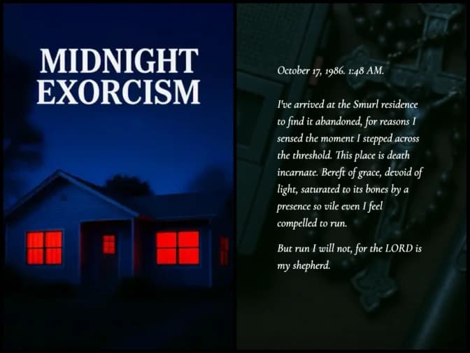 The Conjuring: Midnight Exorcism Storytelling Game