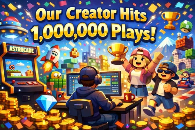 Blackwidowink celebrates 1 million plays on Astrocade