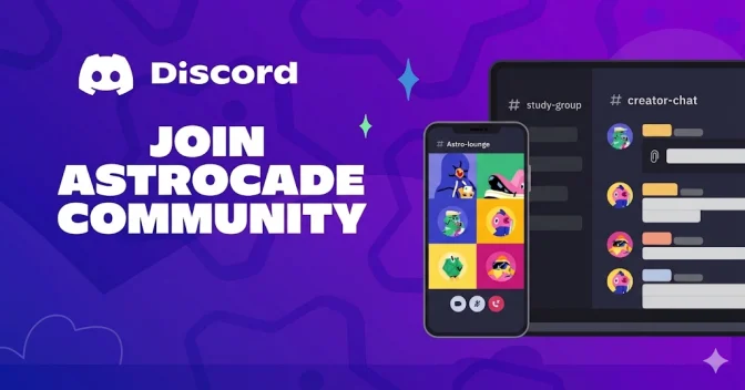 The Astrocade Discord community