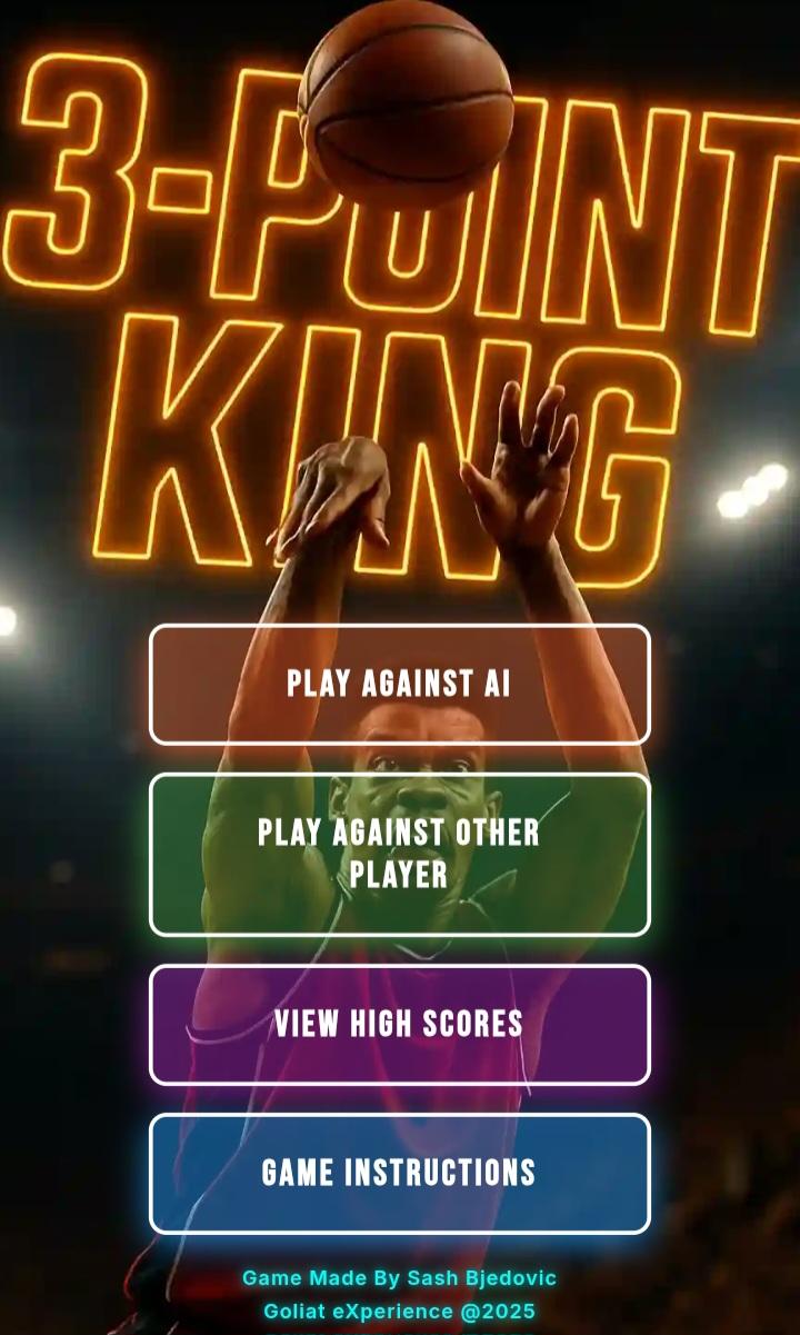 Arcade Hoops 3 Point King gameplay screenshot
