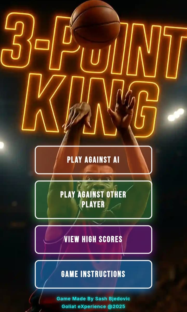 Arcade Hoops 3 Point King gameplay screenshot