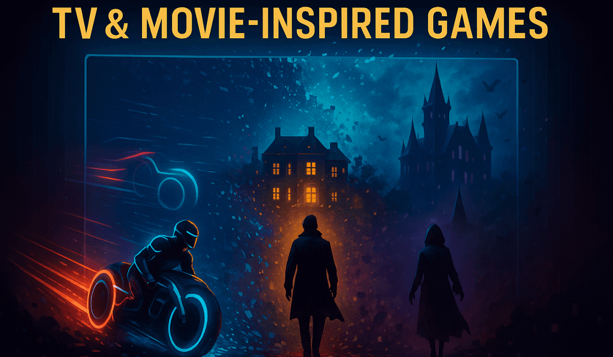 TV and Movie Inspired Games